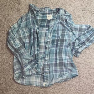 American eagle flannel shirt